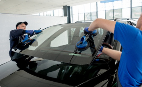 шаг Устанавливаем стекло